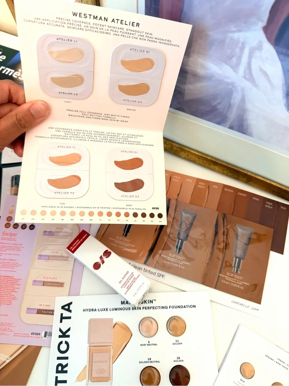 11 pc High End Foundation Samples
